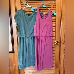 Gap maternity nursing dress bundle medium